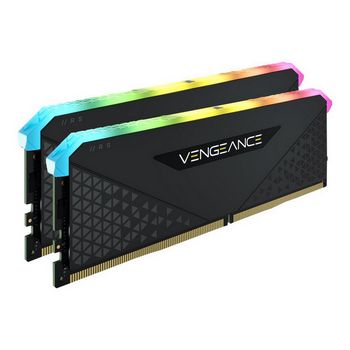 CORSAIR RAM Vengeance RGB RS - 64 GB (2 x 32 GB Kit) - DDR4 3200 DIMM CL16
 - CMG64GX4M2E3200C16