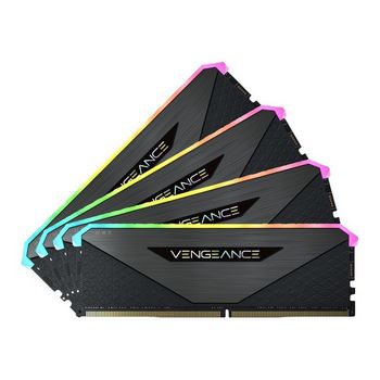 CORSAIR RAM Vengeance RGB RT - 128 GB (4 x 32 GB Kit) - DDR4 3600 DIMM CL18
 - CMN128GX4M4Z3600C18