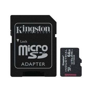 Kingston Industrial - flash memory card - 64 GB - microSDXC UHS-I
 - SDCIT2/64GB