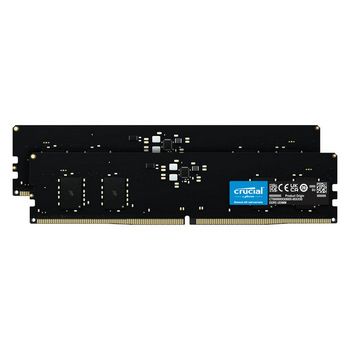 Crucial RAM - 16 GB (2 x 8 GB Kit) - DDR5 4800 UDIMM CL40
 - CT2K8G48C40U5
