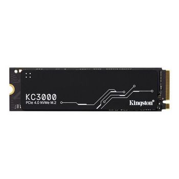 Kingston SSD KC3000 - 512 GB - M.2 2280 - PCIe 4.0 x4 NVMe
 - SKC3000S/512G