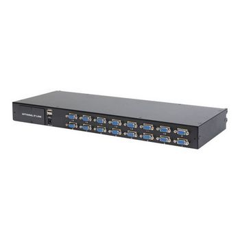 DIGITUS Professional DS-72214 - KVM switch - 16 ports - rack-mountable
 - DS-72214