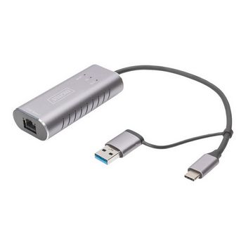 DIGITUS Network Adapter DN-3028 - USB-C / USB-A
 - DN-3028