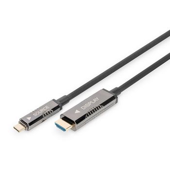 DIGITUS Cable Adapter AK-330150-100-S - USB-C / AOC HDMI - 10 m
 - AK-330150-100-S