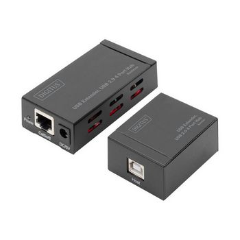 DIGITUS USB Extender DA-70143 - USB 2.0 4 Port Hub
 - DA-70143