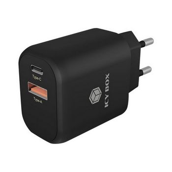 ICY BOX IB-PS102-PD power adapter - USB, 24 pin USB-C - 20 Watt
 - IB-PS102-PD