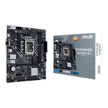 ASUS PRIME H610M-D D4 - motherboard - micro ATX - LGA1700 Socket - H610
 - 90MB1A00-M0EAY0