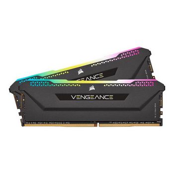 CORSAIR RAM Vengeance RGB PRO SL - 64 GB (2 x 32 GB Kit) - DDR4 3200 DIMM CL16
 - CMH64GX4M2E3200C16