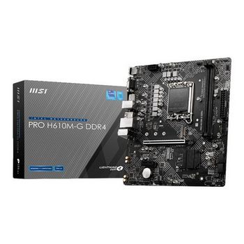 MSI PRO H610M-G DDR4 - motherboard - micro ATX - LGA1700 Socket - H610
 - 7D46-009R