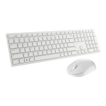 Dell Keyboard and Mouse Set Pro KM5221W - US Layout - White
 - KM5221W-WH-INT