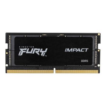Kingston RAM FURY Impact - 16 GB (2 x 8 GB Kit) - DDR5 4800 UDIMM CL38
 - KF548S38IBK2-16