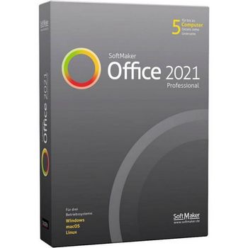 SoftMaker Office 2021 Professional - PKC - Full Version - 5 Devices
 - OF21PROC_X