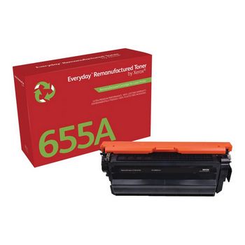 Xerox toner cartridge Everyday compatible with HP 655A (CF450A - Black
 - 006R04343