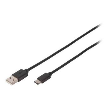 DIGITUS - USB-C cable - 24 pin USB-C to USB - 1.8 m
 - DB-300136-018-S