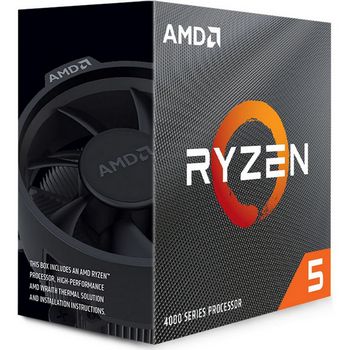 AMD Ryzen 5 4500 - 6x - 3.60 GHz - So.AM4 - incl. AMD Wraith Stealth Cooler
 - 100-100000644BOX
