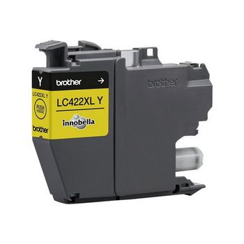 Brother LC422XLY - High Yield - yellow - original - ink cartridge
 - LC422XLY