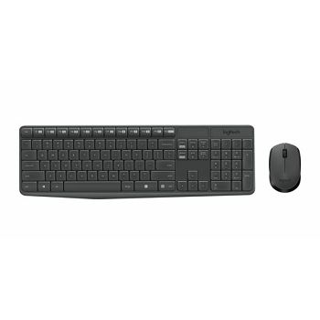 Logitech MK235, Keyboard Mouse, Wireless, HR