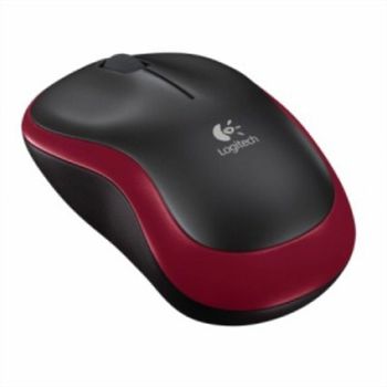 Logitech M185 Wireless mini mouse, red