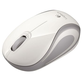 Logitech M187 Wireless mini mouse, white