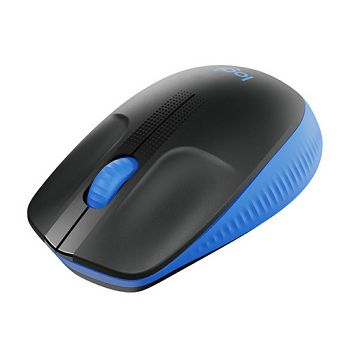 Logitech M190 Wireless Mouse, blue