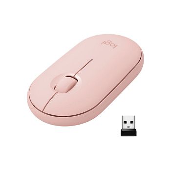 Logitech mouse Pebble M350 Wireless, pink