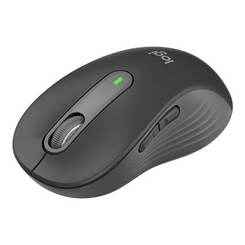 Logitech Signature M650 mouse, size L, Bluetooth, graphite