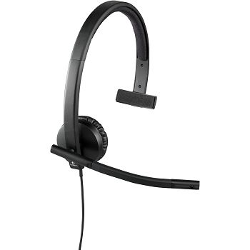 Logitech headphones OEM, H570e, mono, USB