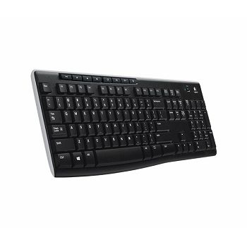 Logitech wireless keyboard K270, Unifying, SLO engraving