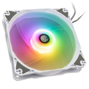 Bitspower Notos 120mm ARGB fan - white BPTA-FX1812NTWH-1