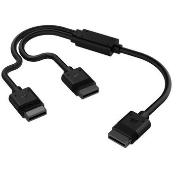 Corsair iCUE LINK Y-Cable Connector gerade - schwarz, 60 cm-CL-9011124-WW