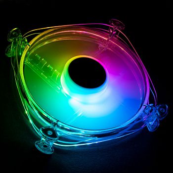 Lamptron Icecloud+ ARGB 120 PWM Fan - transparent LAMP-ABAR102