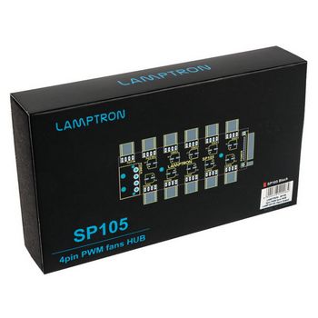 Lamptron SP105 10x PWM fan hub LAMP-SP105