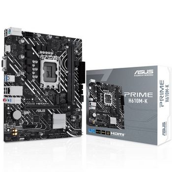 ASUS Prime H610M-K, Intel H610 Mainboard, Socket LGA1700, DDR5 90MB1GA0-M0EAY0