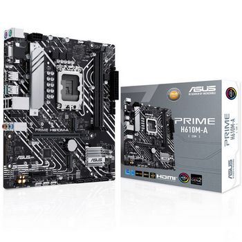 ASUS Prime H610M-A-CSM, Intel H610 Mainboard - Socket 1700, DDR5 90MB1G20-M0EAYC