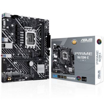 ASUS Prime H610M-E-CSM, Intel H610 Mainboard - Socket LGA1700, DDR5 90MB1G10-M0EAYC
