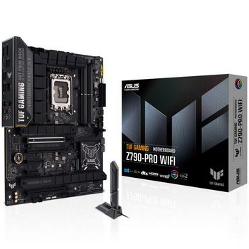 ASUS TUF Gaming Z790-Pro WiFi, Intel Z790 Mainboard, Socket 1700, DDR5 90MB1FJ0-M0EAY0