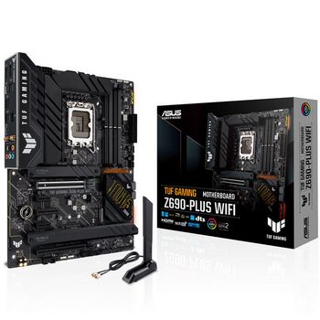 ASUS TUF Gaming Z690-Plus WiFi, Intel Z690 Mainboard, Socket 1700, DDR5 90MB1AW0-M0EAY0