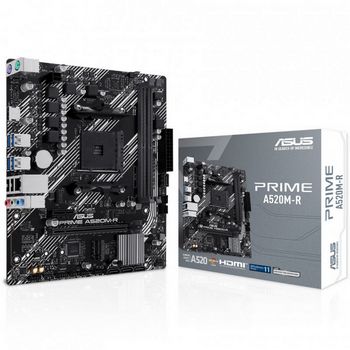 ASUS Prime A520M-R Mainboard - A520-Chipsatz, Sockel AM4, DDR4-90MB1H60-M0EAY0