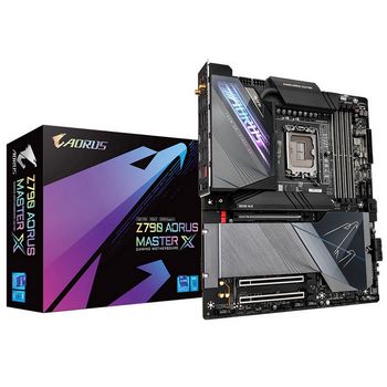 GIGABYTE Z790 Aorus Master X, Intel Z790 Mainboard - Sockel 1700, DDR5 Z790 AORUS MASTER X