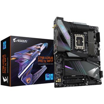 GIGABYTE Z790 Aorus Pro X WiFi 7 Intel Z790 Mainboard, Socket 1700, DDR5-Z790 A PRO X WIFI7