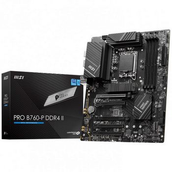 MSI Pro B760-P DDR4 II, Intel B760 Mainboard - Socket 1700, DDR4 7E29-001R