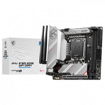 MSI B760I Edge WiFi, Intel B760 Mainboard - Socket 1700, DDR5 7D40-005R