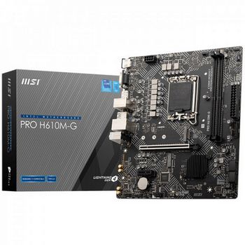 MSI Pro H610M-G, Intel H610 Mainboard - Socket 1700, DDR5 7D46-075R