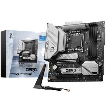 MSI Pro B760M Project Zero, Intel B760 Mainboard - Sockel 1700, DDR5, Back-Connect-Design-7E14-001R