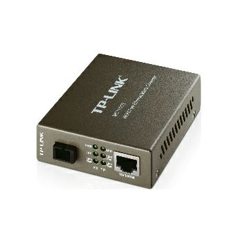 TP-Link 100M WDM optički pretvarač, 10/100M RJ45 u 100M Single-mode SC, Full-duplex,Tx:1550nm, Rx:1310nm, do 20km