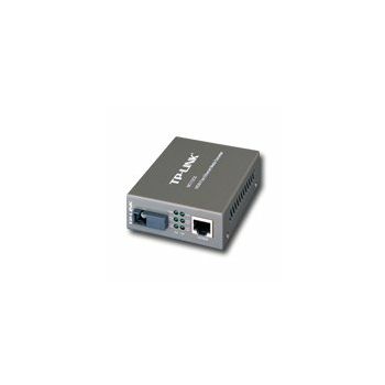 Media Filter TP-Link MC112CS, 1 x 100M SC port, 1 x 100M RJ45 port (Auto MDI/MDIX), 1310nm Tx/1550nm Rx, Half/Full-Duplex transfer mode for FX port, Full Duplex Flow Control (IEEE 802.3x), Half Duplex