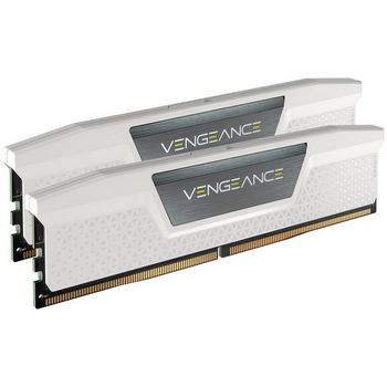 Corsair Vengeance, DDR5-5600, CL40, Intel XMP 3.0 - 32 GB Dual-Kit, white CMK32GX5M2B5600C40W