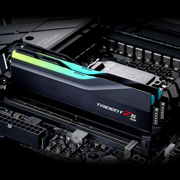 G.Skill Trident Z5 RGB, DDR5-8000, CL38, XMP 3.0 - 32 GB Dual-Kit, black F5-8000J3848H16GX2-TZ5RK