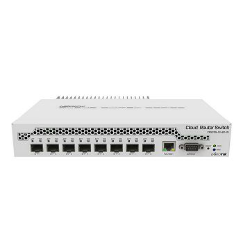 Microtik gigabit switch with 8 SFP + CRS309-1G-8S + IN