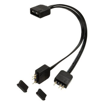 Akasa Addressable RGB LED Splitter Kabel AK-CBLD08-12BK